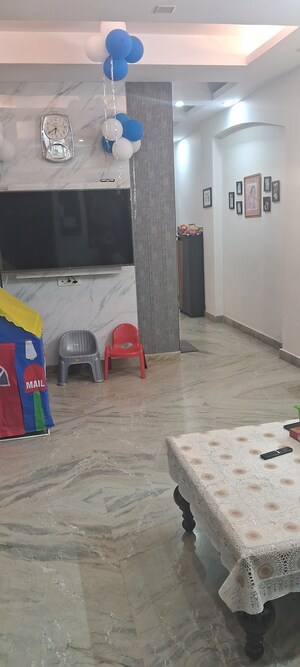 Living Room in 3.5 BHK Builder Floor at Gagan Vihar – for Sale