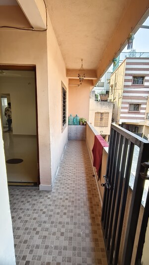Balcony in 1 BHK Independent House at Wadgaon Sheri – for Rent