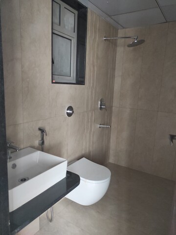 Bathroom in 3 BHK Apartment at VJ Yashwin Nuovo Centro, Wakad – for Rent
