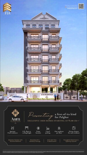 3 BHK Builder Floor For Sale in Fia Aum Residences, Mahim