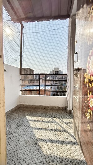 Balcony in 1 BHK Apartment at Wadgaon Sheri – for Rent