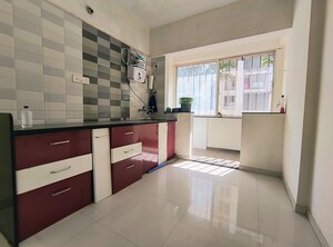 Kitchen in 1 BHK Apartment at Vishal Viviana, Mundhwa – for Rent