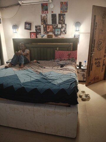 Bedroom in 2 BHK Apartment at Sanchar Residency, Raj Nagar Extension – for Sale