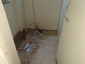 Bathroom in 2 BHK Apartment at Mahesh Galaxy, Sinhagad Road – for Rent