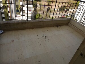 Balcony in 2 BHK Apartment at Mahesh Galaxy, Sinhagad Road – for Rent