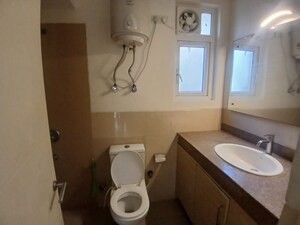 Bathroom in 4 BHK Apartment at Emaar Emerald Floors Premier, Sector 65 – for Rent