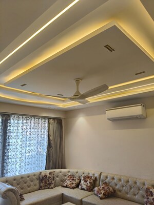 Living Room in 3 BHK Apartment at Sushma Valencia, International Airport Road – for Rent