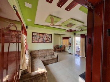 Living Room in 2 BHK Apartment at Sai Samarthha Shravi Empire, Pimple Nilakh – for Rent