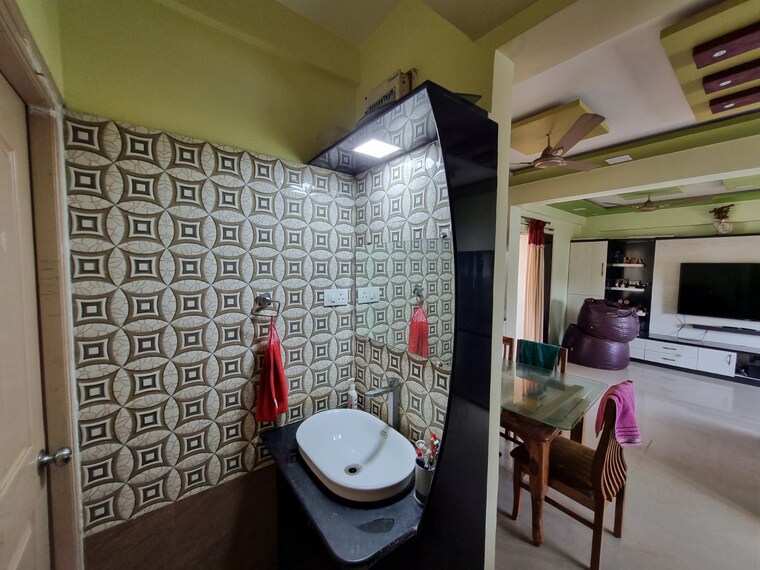 Bathroom, sai-samarthha-shravi-empire 2 Bedroom 1200 Sq.Ft. Apartment In Pimple Nilakh Pune 9458776