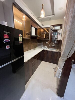 Kitchen in 2 BHK Builder Floor at Uttam Nagar – for Rent