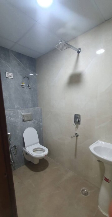 Bathroom in 3 BHK Builder Floor at Chattarpur – for Rent