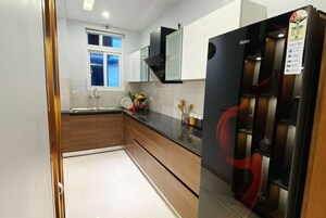 Kitchen in 3 BHK Apartment at Maxxus Elanza, International Airport Road – for Rent