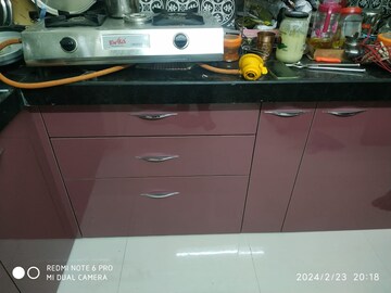 Kitchen in 2 BHK Apartment at Lodha Amara, Kolshet Road – for Rent