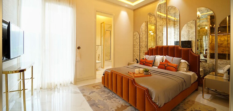 Bedroom, smart-world-orchard 3 Bedroom 1680 Sq.Ft. Apartment In Sector 61 Gurgaon 9458992