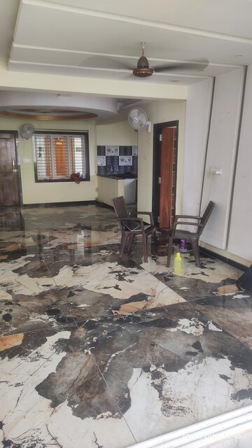 Living Room in 3 BHK Apartment at Devaalaya Devasthala, Sujatha Nagar – for Rent