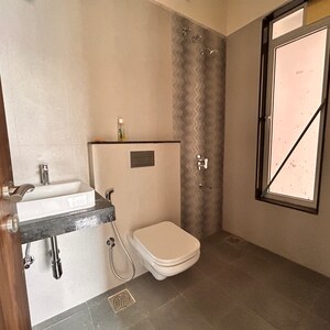 Bathroom in 1 BHK Apartment at Sheth Avante, Mumbai Central Suburbs – for Rent