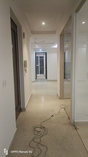 Building Lobby in 3 BHK Builder Floor at Greater Kailash I – for Rent