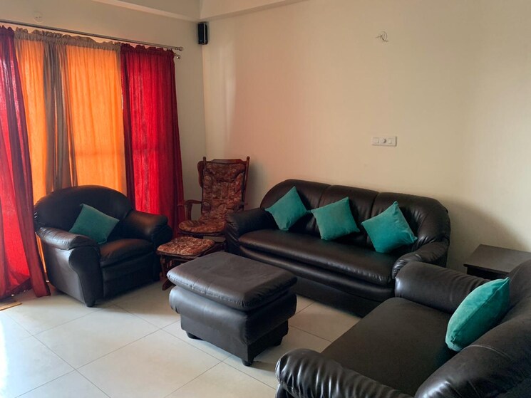 Living Room, green-grace 3 Bedroom 2730 Sq.Ft. Apartment In Gachibowli Hyderabad 9459305