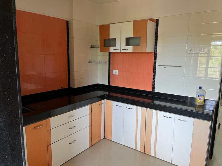 Kitchen, blueberry-apartment 2 Bedroom 1050 Sq.Ft. Apartment In Nalasopara West Palghar 9459460