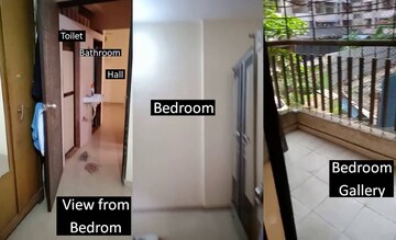 Balcony in 2 BHK Apartment at Blueberry Apartment, Nalasopara West – for Rent