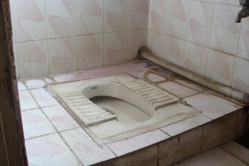 Bathroom in 2 BHK Independent House at Rt Nagar – for Rent