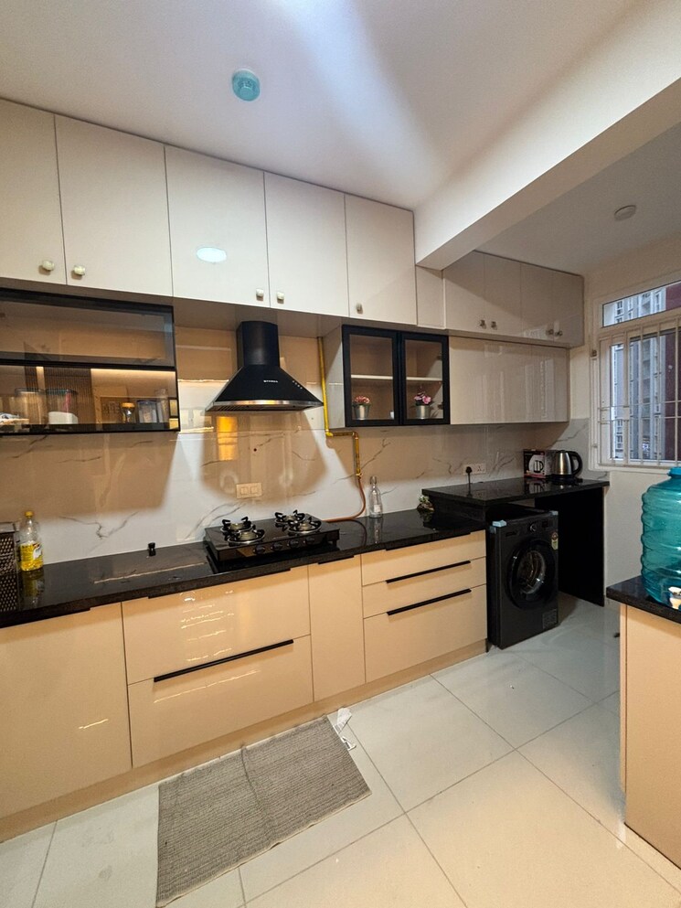 Kitchen, brigade-cornerstone-utopia-tranquil-block 2 Bedroom 1259 Sq.Ft. Apartment In Varthur Bangalore 9459572