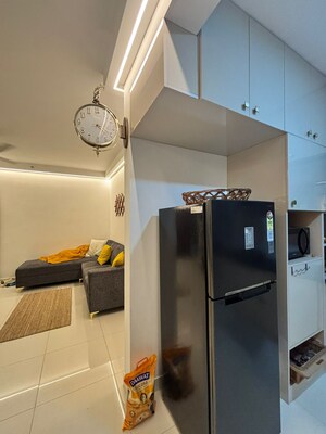 Kitchen in 2 BHK Apartment at Brigade Cornerstone Utopia Tranquil Block, Varthur – for Rent