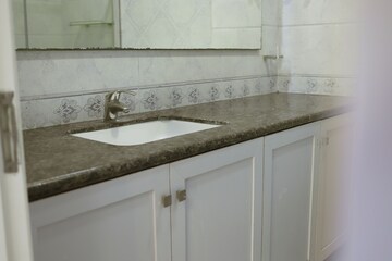 Bathroom in 6+ BHK Villa at Ezzy Corinth, Hennur Road – for Sale