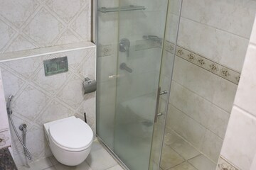 Bathroom in 6+ BHK Villa at Ezzy Corinth, Hennur Road – for Sale