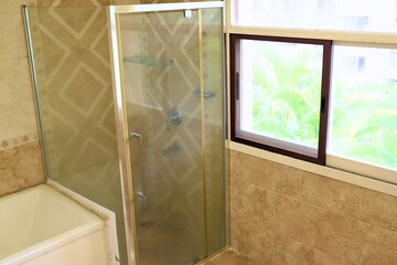 Bathroom in 6+ BHK Villa at Ezzy Corinth, Hennur Road – for Sale