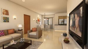 Living Room in 2 BHK Apartment at Sun Bhoomi Heights, Kamothe – for Sale