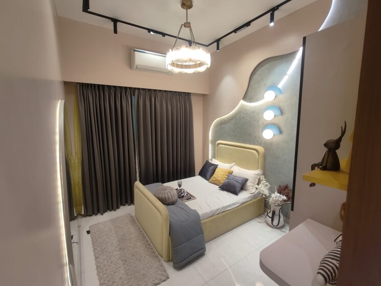 Bedroom, arihant-avanti 2 Bedroom 521 Sq.Ft. Apartment In Shilphata Thane 9459622