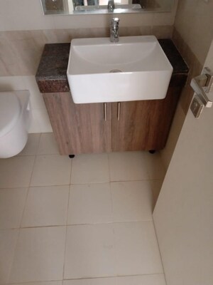 Bathroom in 2 BHK Apartment at M3M Marina, Sector 68 – for Rent