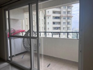 Balcony in 3 BHK Apartment at Prestige Lakeside Habitat, Varthur – for Rent