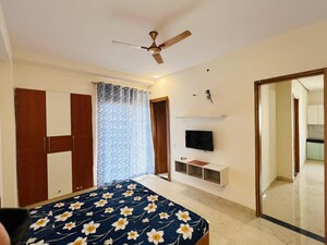 Bedroom in 2 BHK Builder Floor at M3M Atrium, Sector 57 – for Rent