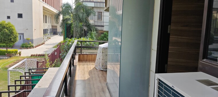 Balcony, aez-aloha 2 Bedroom 1550 Sq.Ft. Builder Floor In Sector 57 Gurgaon 9459948