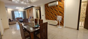 Dining area in 4 BHK Apartment at Aradhya Homes, Sector 67a – for Rent