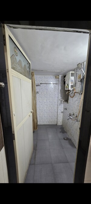 Bathroom in 1 BHK Apartment at Gorai 2 – for Rent
