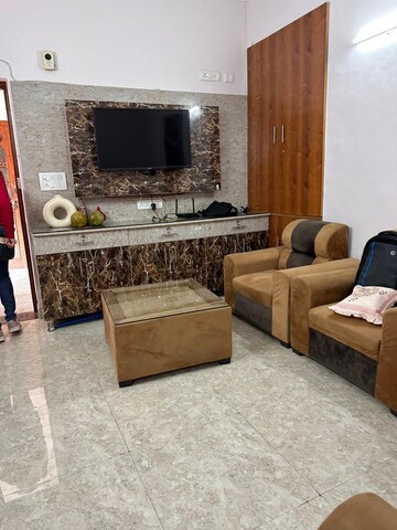 Living Room in 2 BHK Builder Floor at RBC II, Sushant Lok I – for Rent