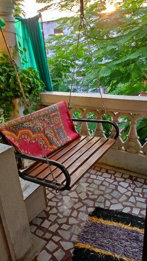 Balcony in 2 BHK Builder Floor at Satellite – for Rent