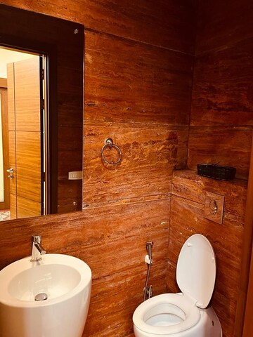 Bathroom in 4 BHK Apartment at Khirki Extension – for Rent