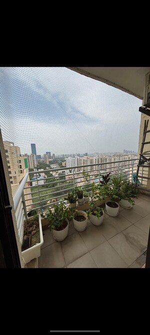 Balcony in 2 BHK Apartment at Unitech Fresco, Sector 50 – for Rent