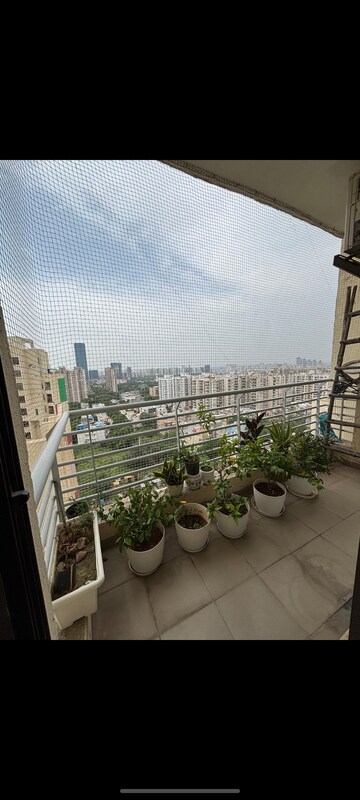 Balcony in 2 BHK Apartment at Unitech Fresco, Sector 50 – for Rent