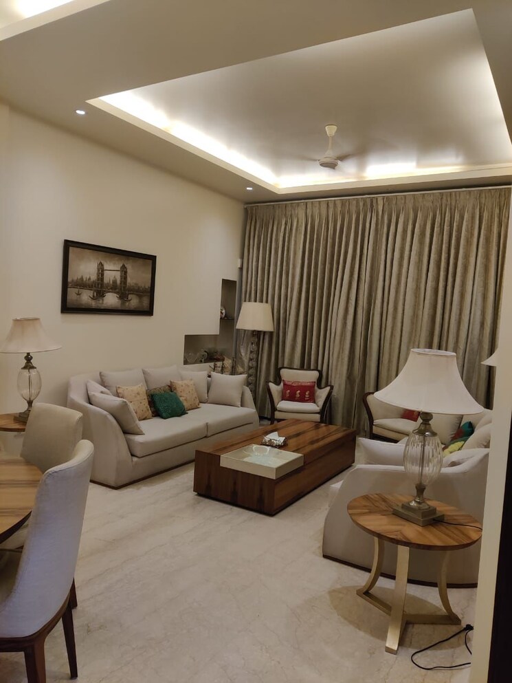 Living Room, panchsheel park 4 Bedroom 4500 Sq.Ft. Apartment In Panchsheel Park Delhi 9460172