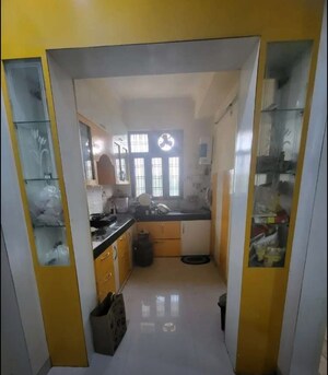 Kitchen in 3 BHK Apartment at Aliganj – for Rent