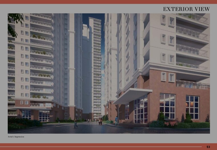 Exterior View, prestige-beverly-hills 4 Bedroom 2710 Sq.Ft. Apartment In Kokapet Hyderabad 9460306
