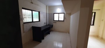 Kitchen in 1 BHK Apartment at Khushbu Soham Residency, Pimple Gurav – for Rent