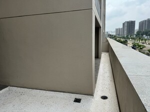 Balcony in 3 BHK Apartment at Shela – for Rent