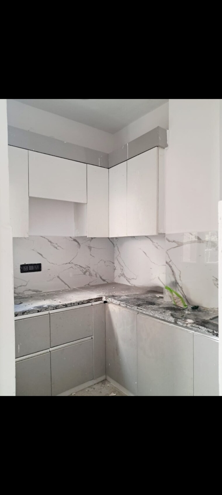 Kitchen, kanha-apartments-indirapuram 1 Bedroom 550 Sq.Ft. Builder Floor In Shakti Khand 2 Ghaziabad 9460394