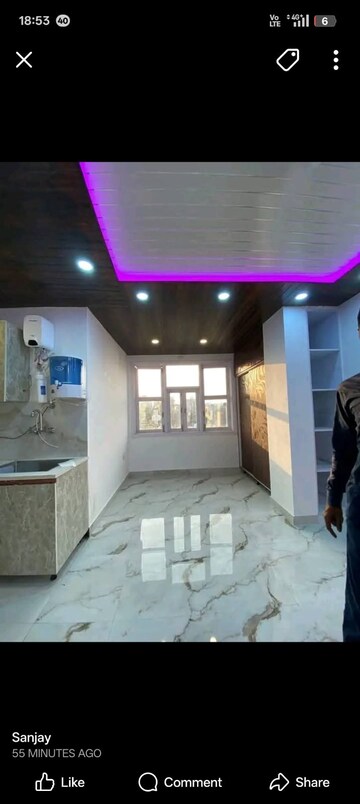 Kitchen in 2 BHK Builder Floor at Mehrauli – for Sale
